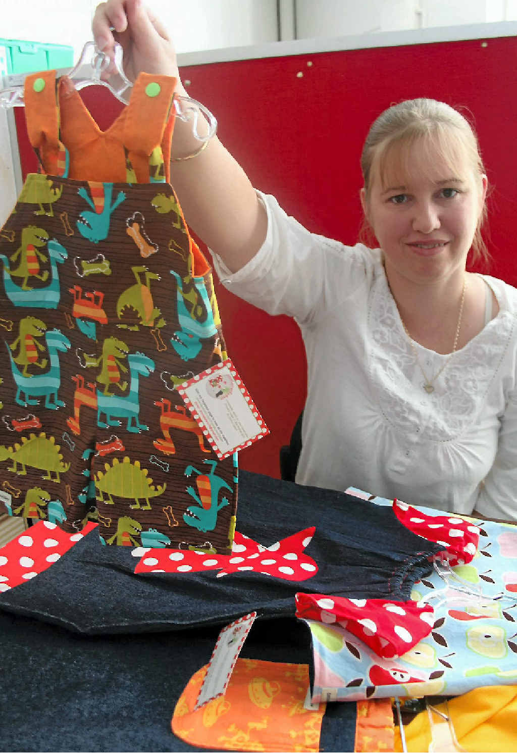 SEW GOOD: Emma Lofaro has built up a Facebook following with her love of the craft. SEW GOOD: Emma Lofaro has built up a Facebook following with her love of the craft.